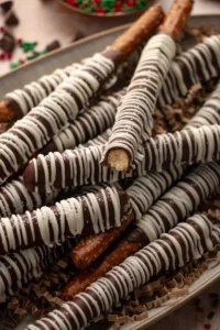 easy chocolate covered pretzel rods