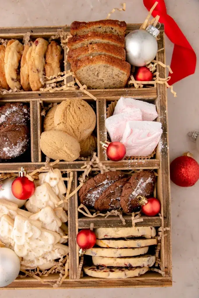 2021 Christmas cookie box