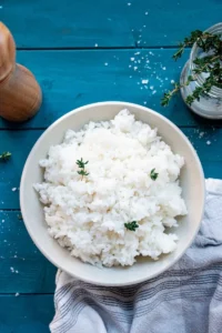 perfect steamed rice