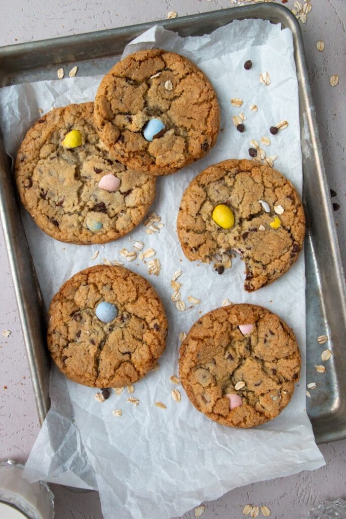 cookies on a sheet pan 