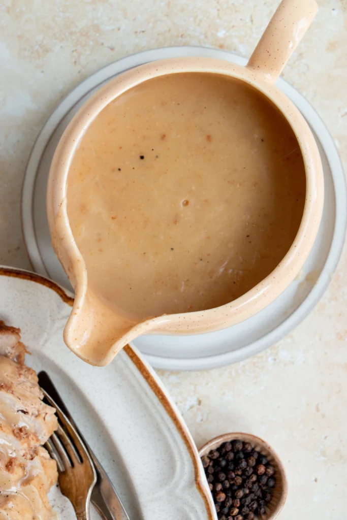 easy gravy made from dripping 