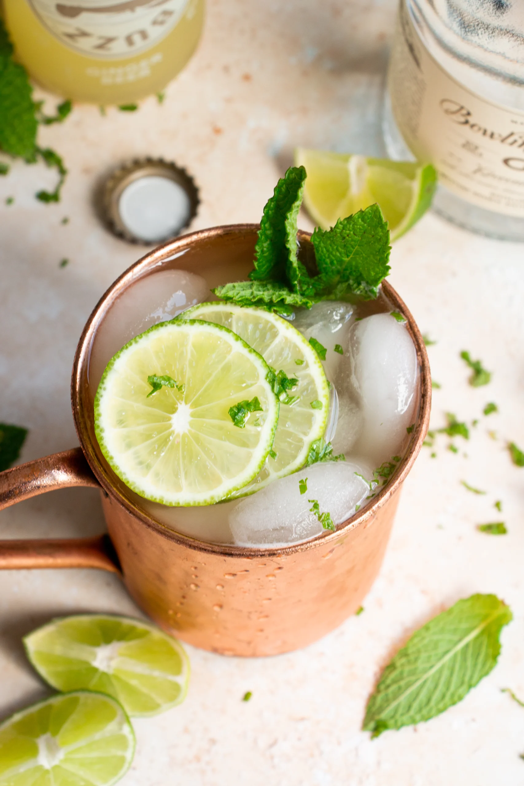 Simple Gin Moscow Mule Recipe - The Hearty Life