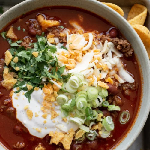 Easy Five Ingredient Instant Pot Chili Recipe - Reinvented Delaware