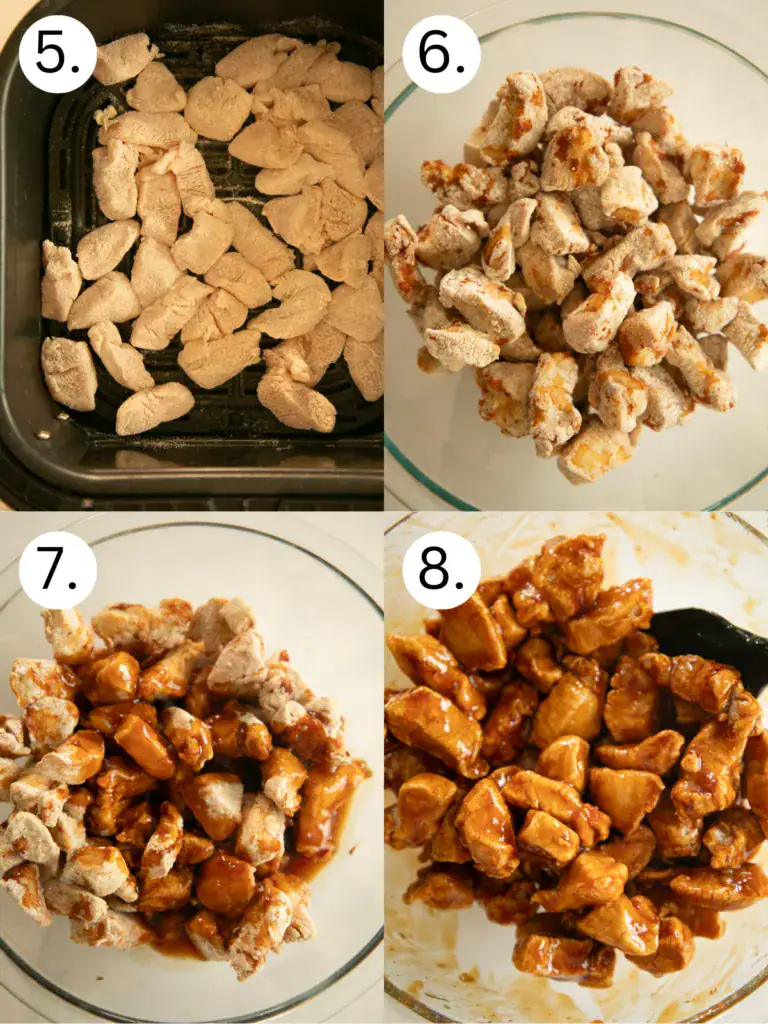 labeled step by step ingredients