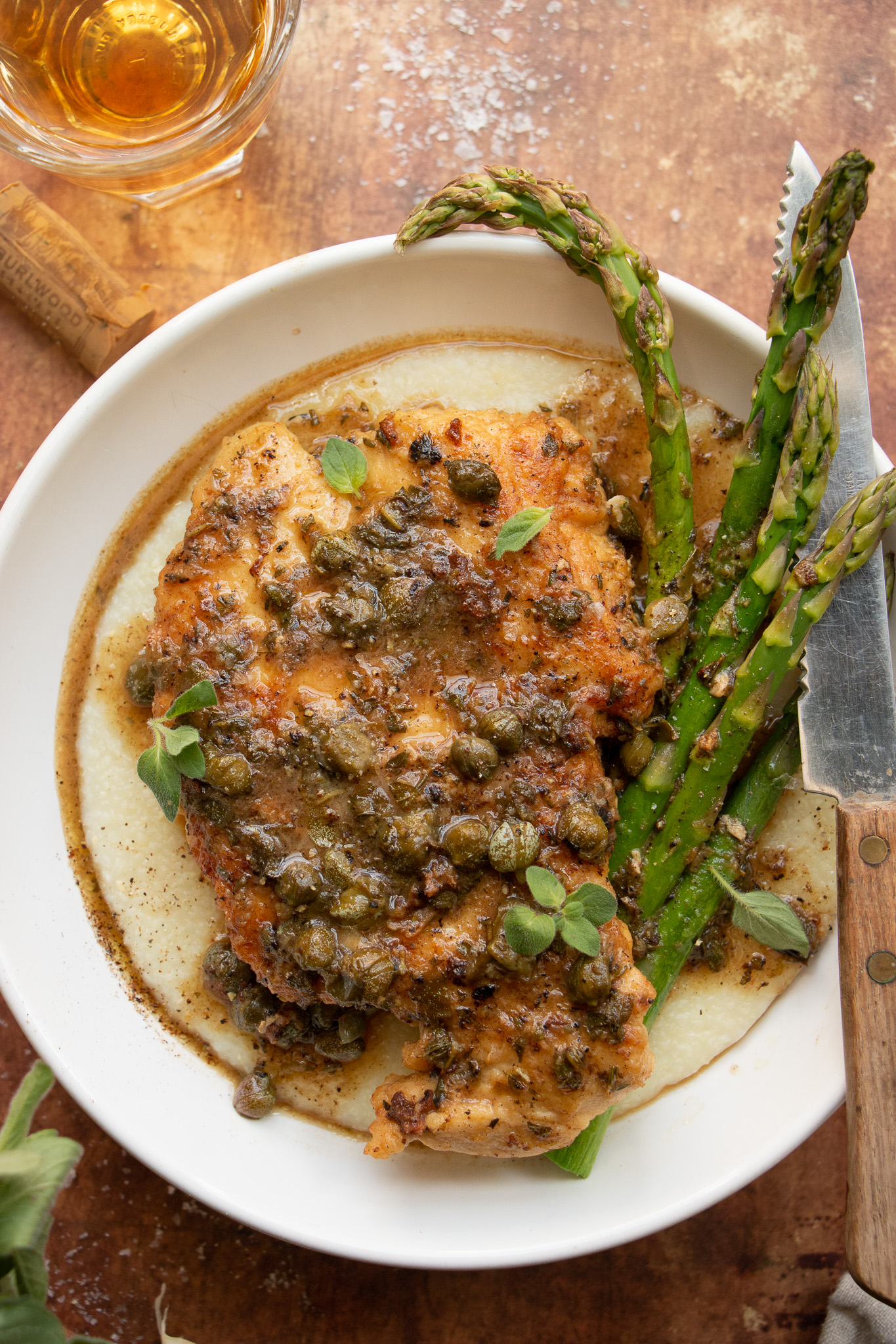 Easy One Pan Chicken Piccata Dinner Recipe - The Hearty Life