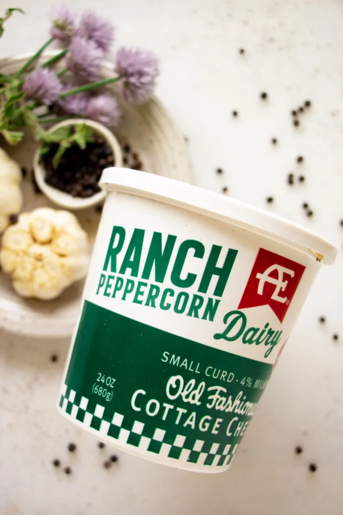 AE dairy ranch peppercorn cottage cheese 