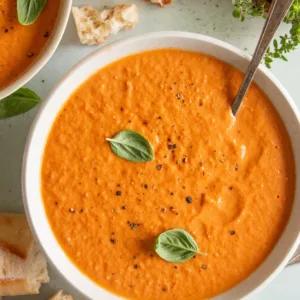 Easy Roasted Cherry Tomato Soup Recipe