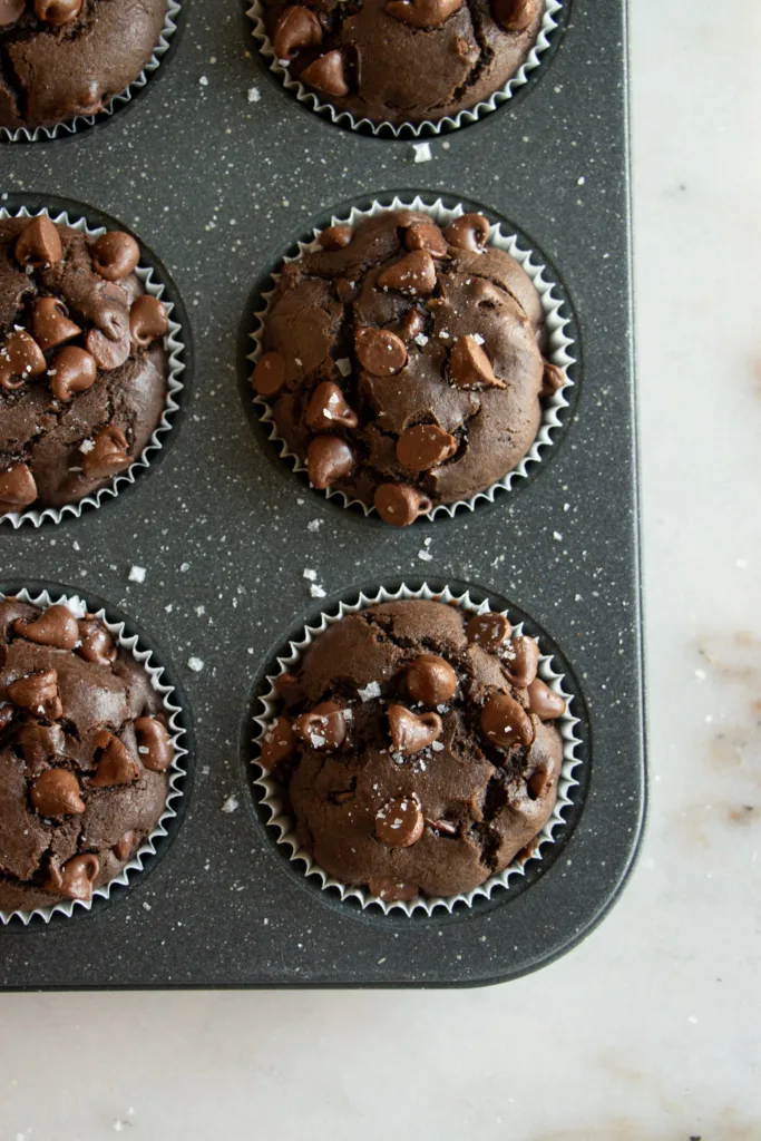 bake muffins in a muffin tin