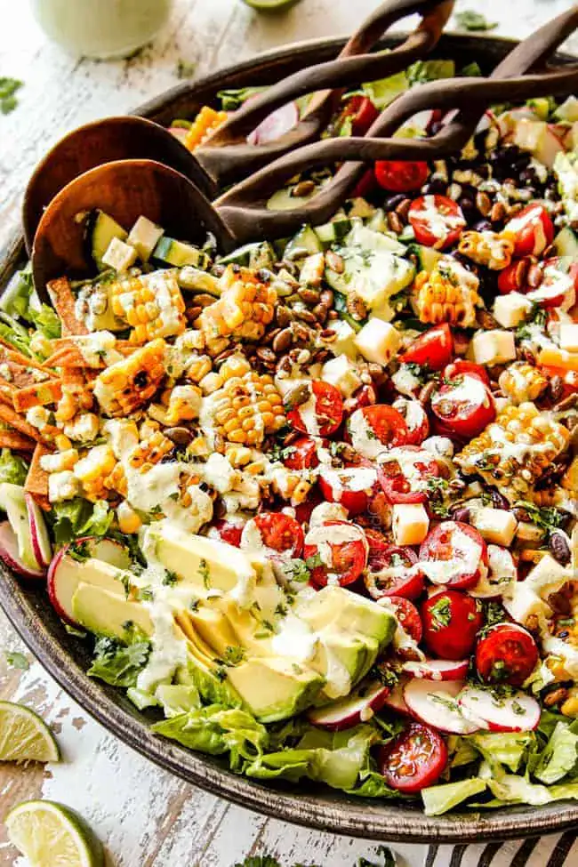bowl of Mexican salad