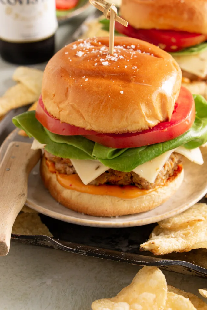 Red Robin turkey burgers at home