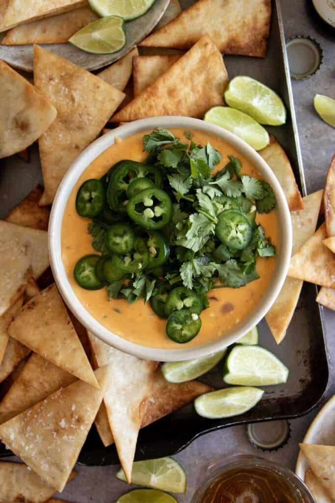 Torchy's Green Chile Queso Dip Recipe