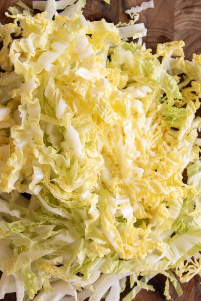 shredded Napa cabbage