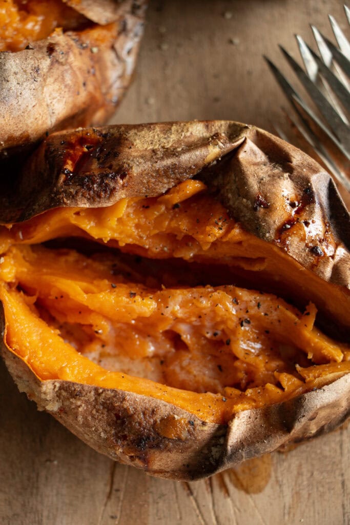 How to Cook Sweet Potatoes in Foil on the Grill