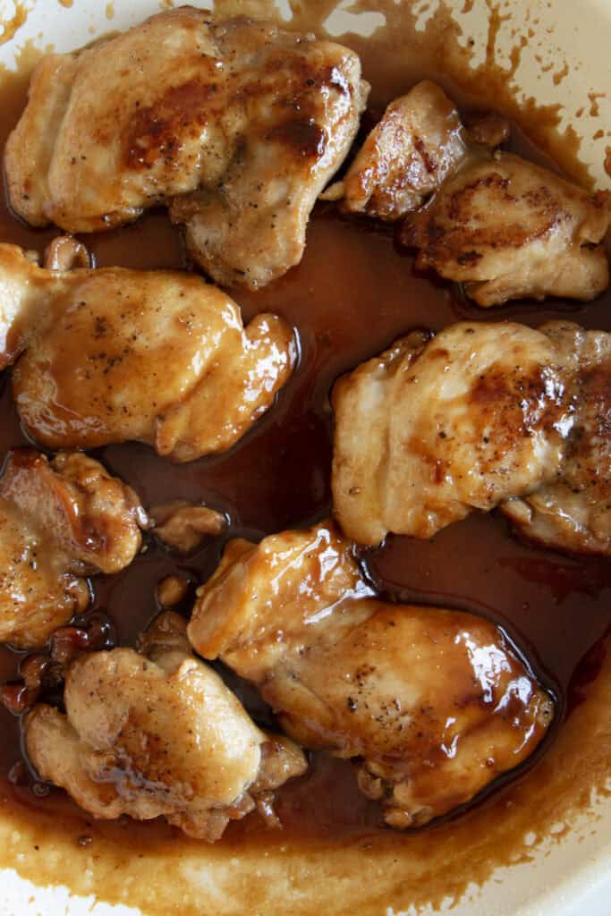 chicken thighs in teriyaki sauce