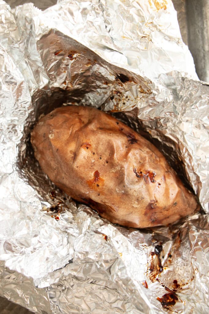 How to Cook Sweet Potatoes in Foil on the Grill