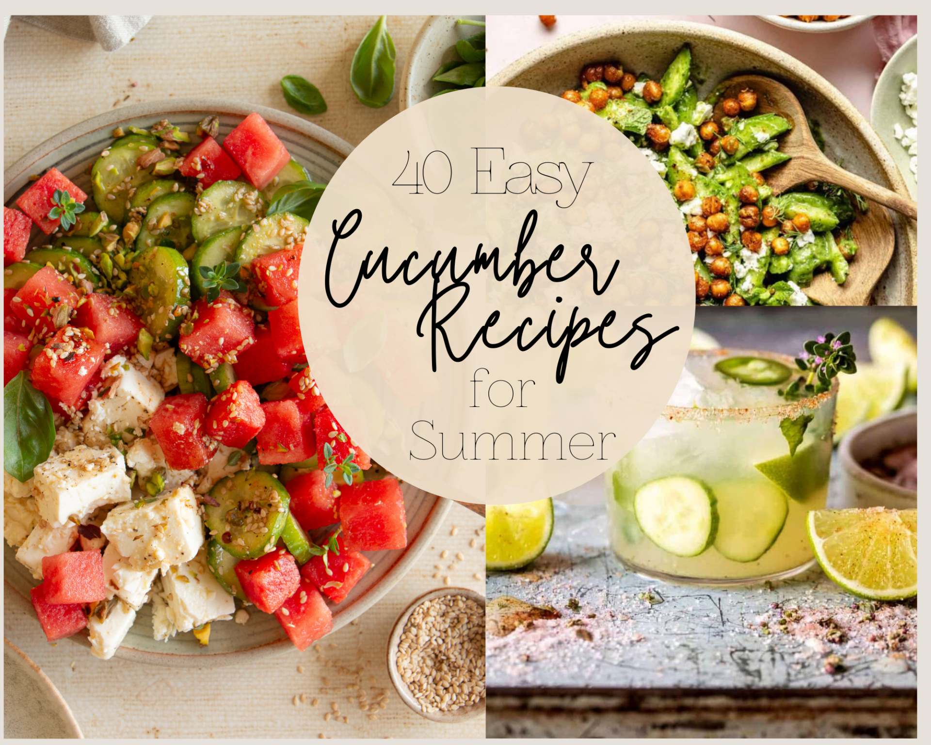 40 Easy Cucumbers Recipes for the Abundant Summer Harvest