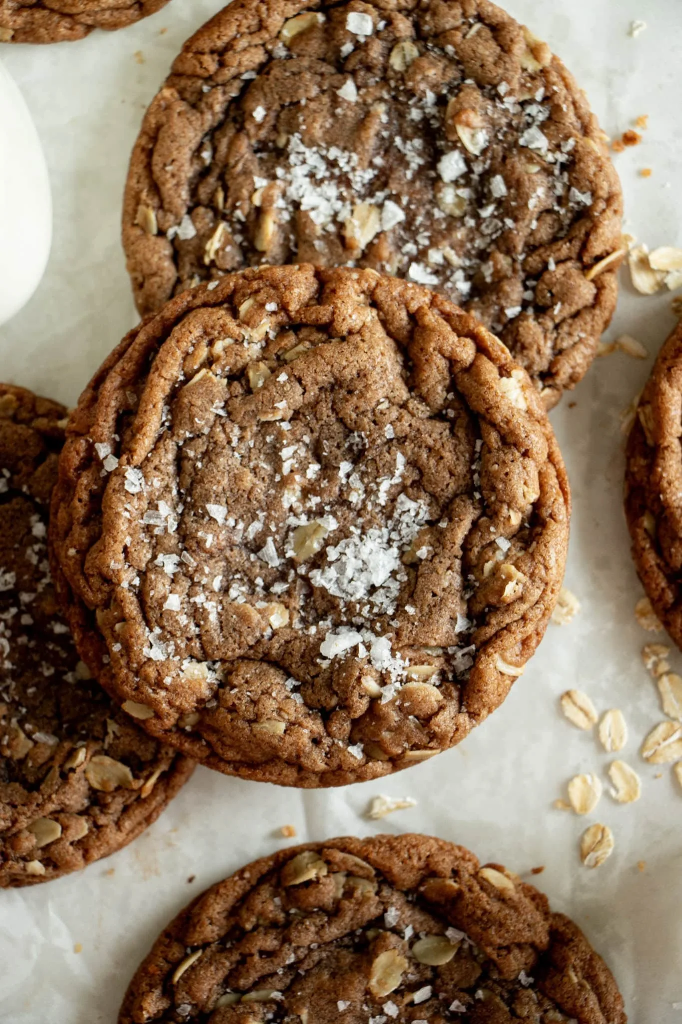 Nutella (Chocolate Hazelnut) Oatmeal Cookies Recipe