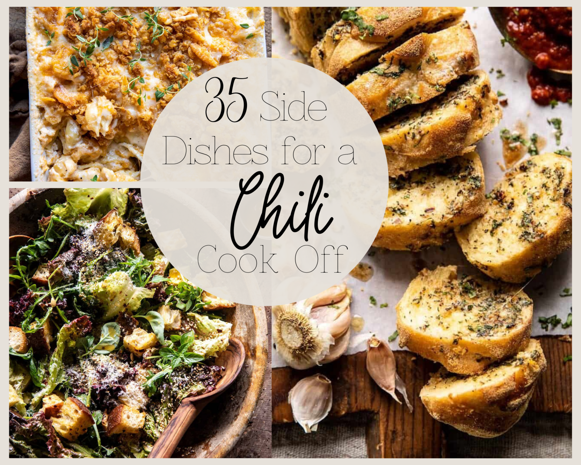 35 Best Side Dishes to Serve at a Chili Cook Off