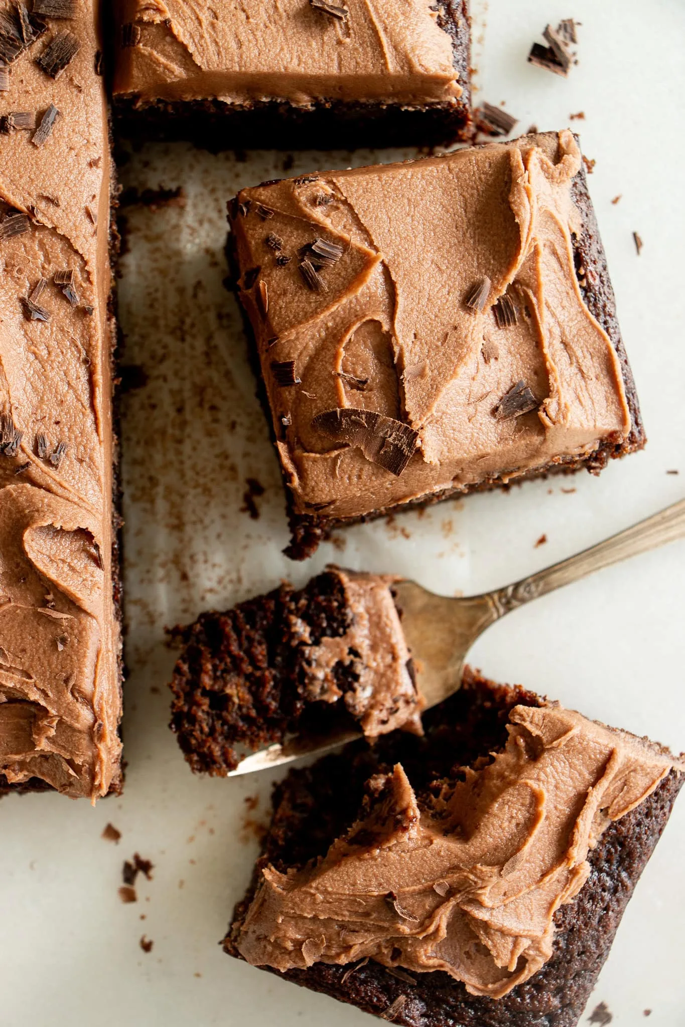 Easy Double Chocolate Banana Snacking Cake