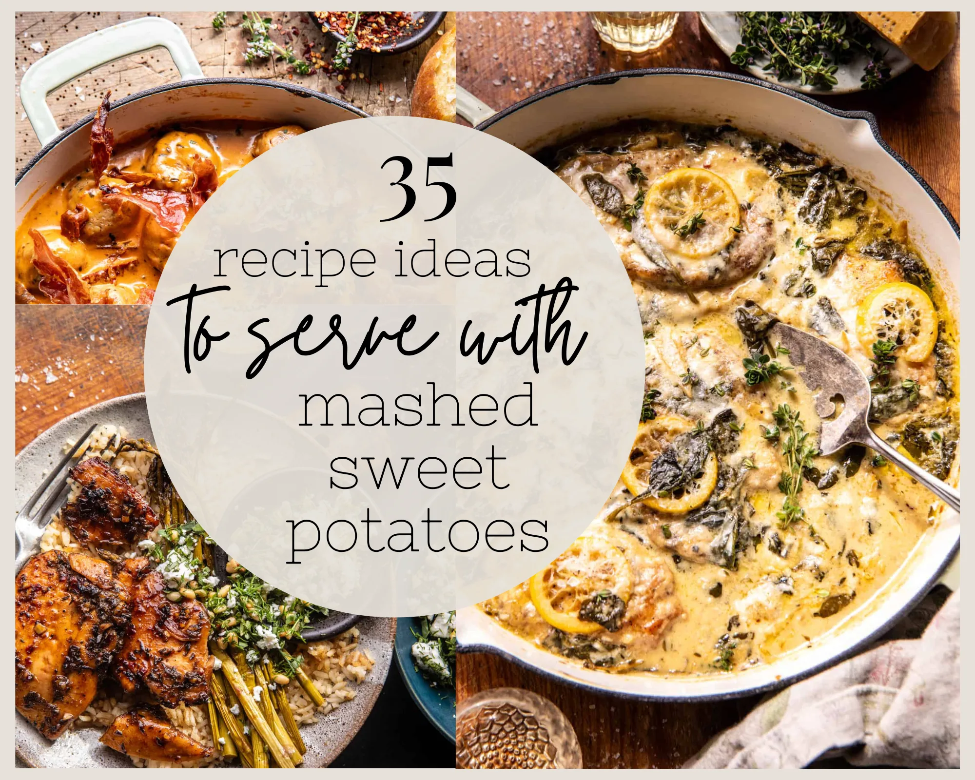 What to Serve with Mashed Sweet Potatoes – 35 Recipe Ideas