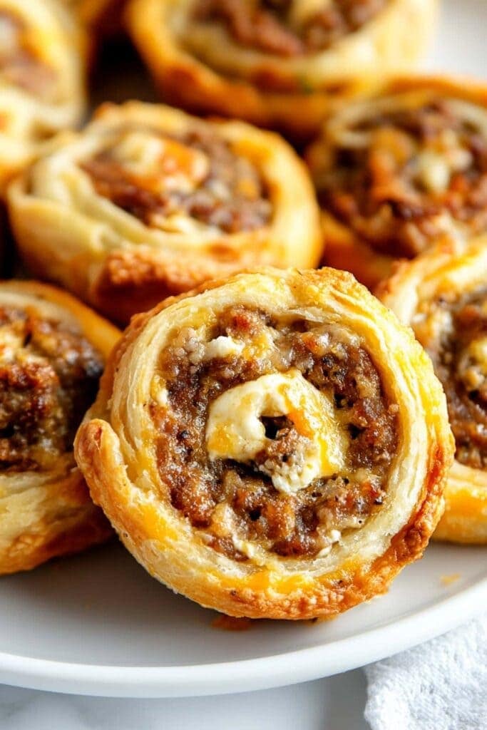 Sausage pinwheels