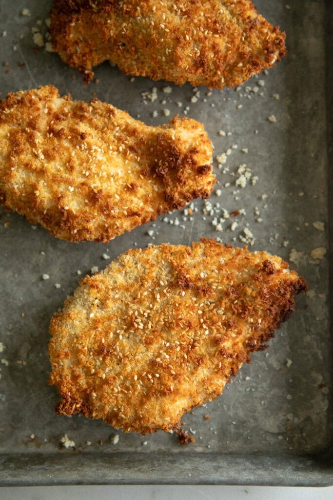 air fried chicken cutlet 