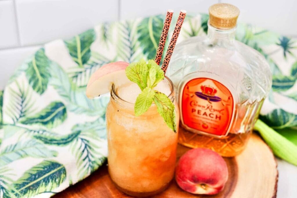 Crown royal peach slush
