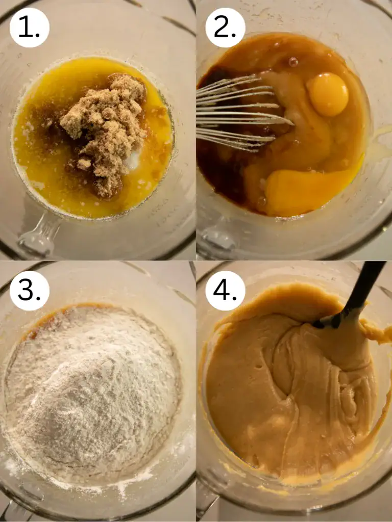 Labeled step by step instructions