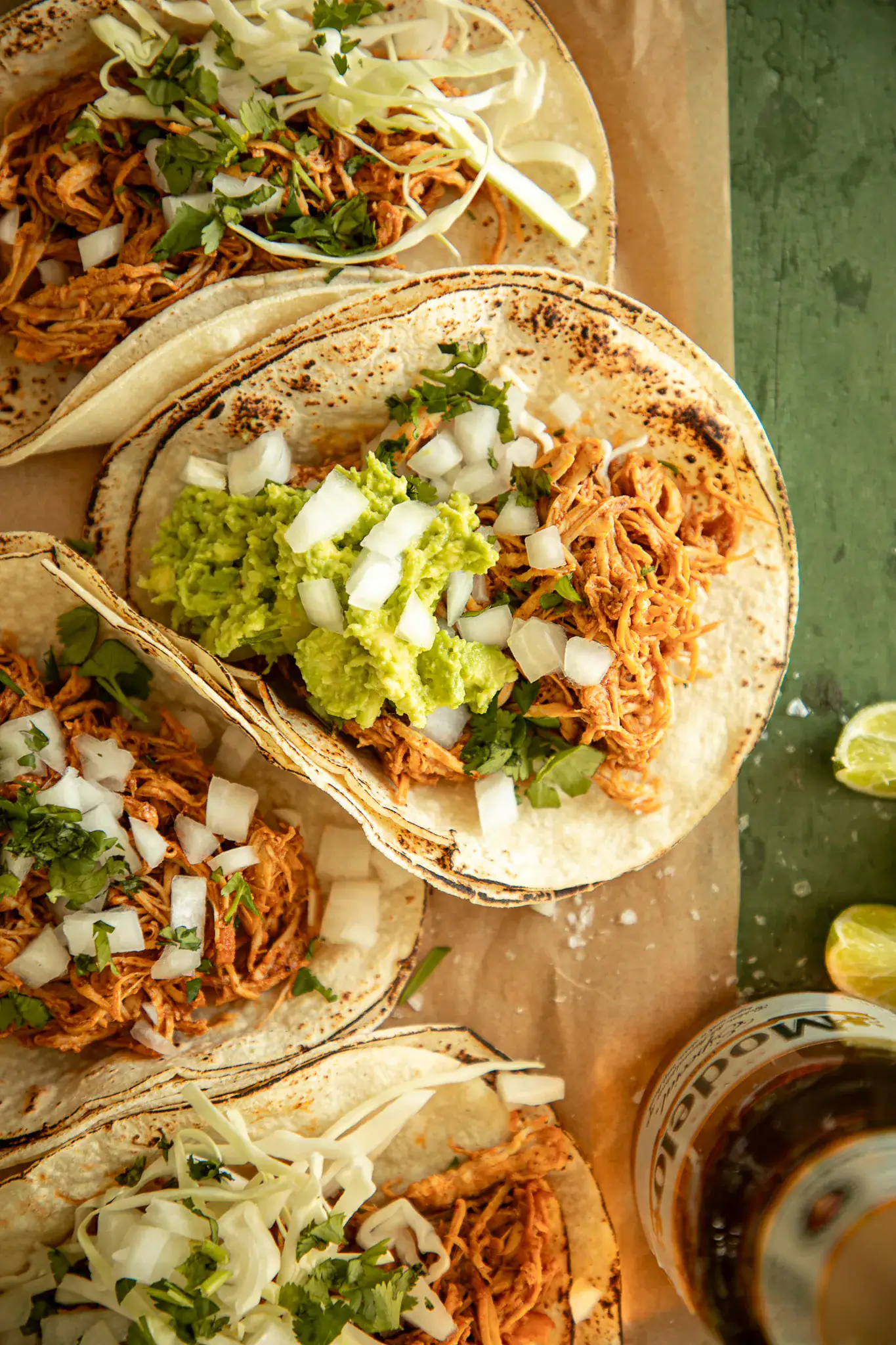 Easy Instant Pot Shredded Chicken Tacos Recipe