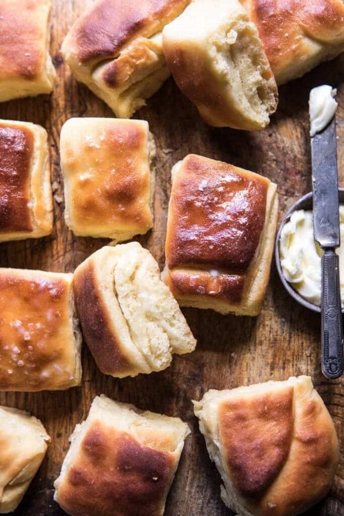 buttered rolls
