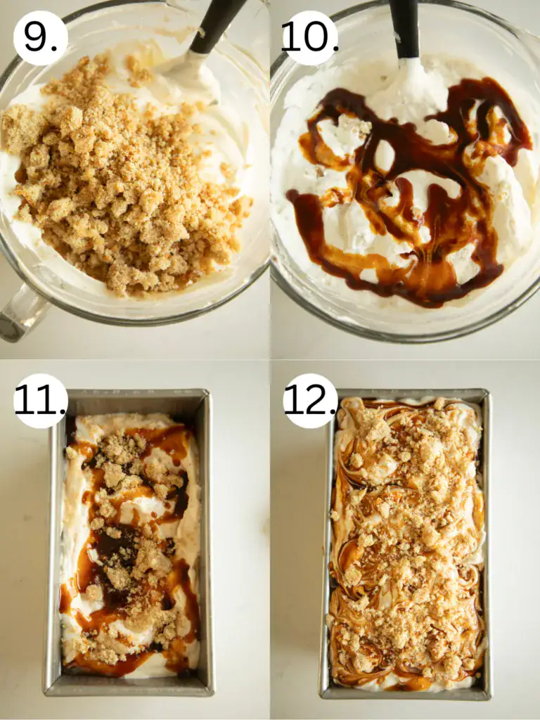 how to assemble the ice cream with step by step