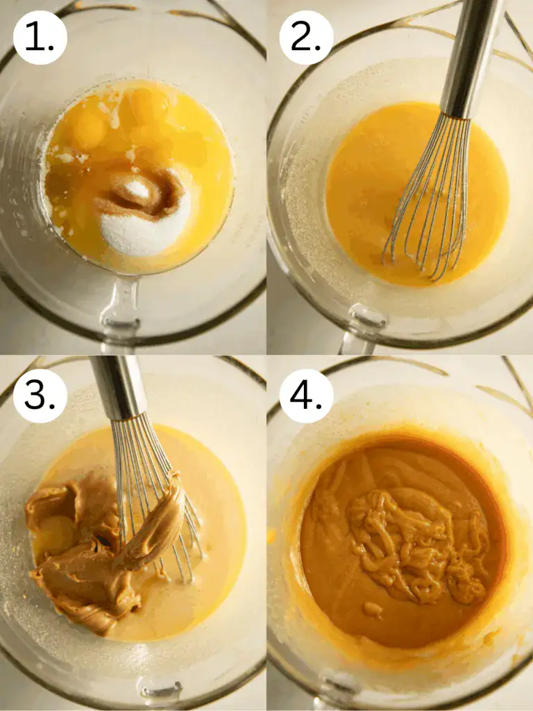 image steps on how to make the cookie dough