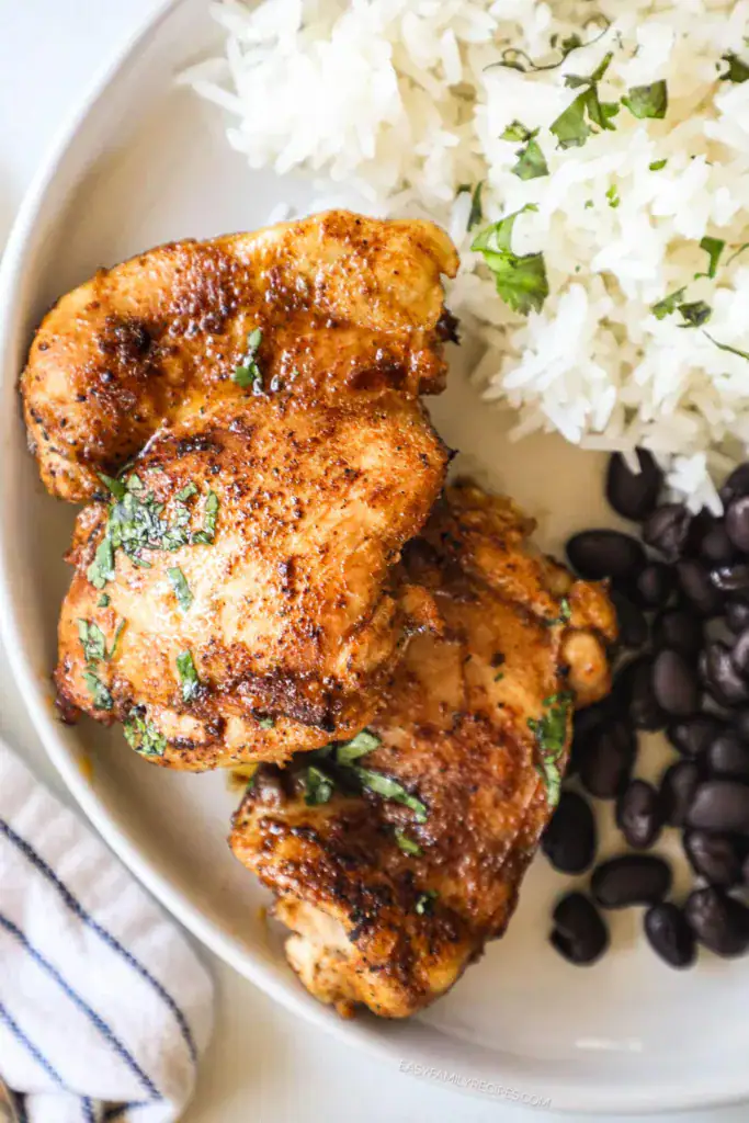 Mexican chicken thighs