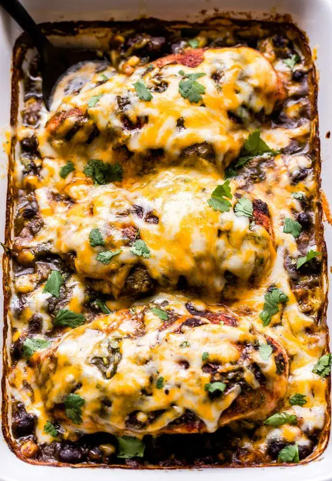 cheesy baked chicken