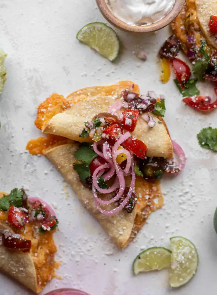 baked chicken taco