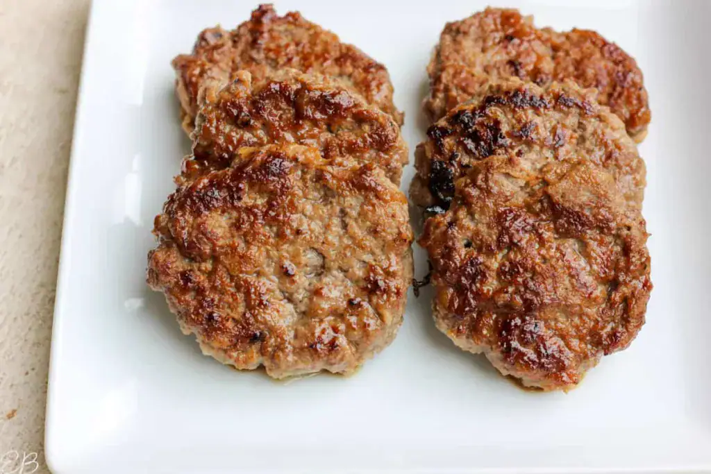 Homemade breakfast sausage 