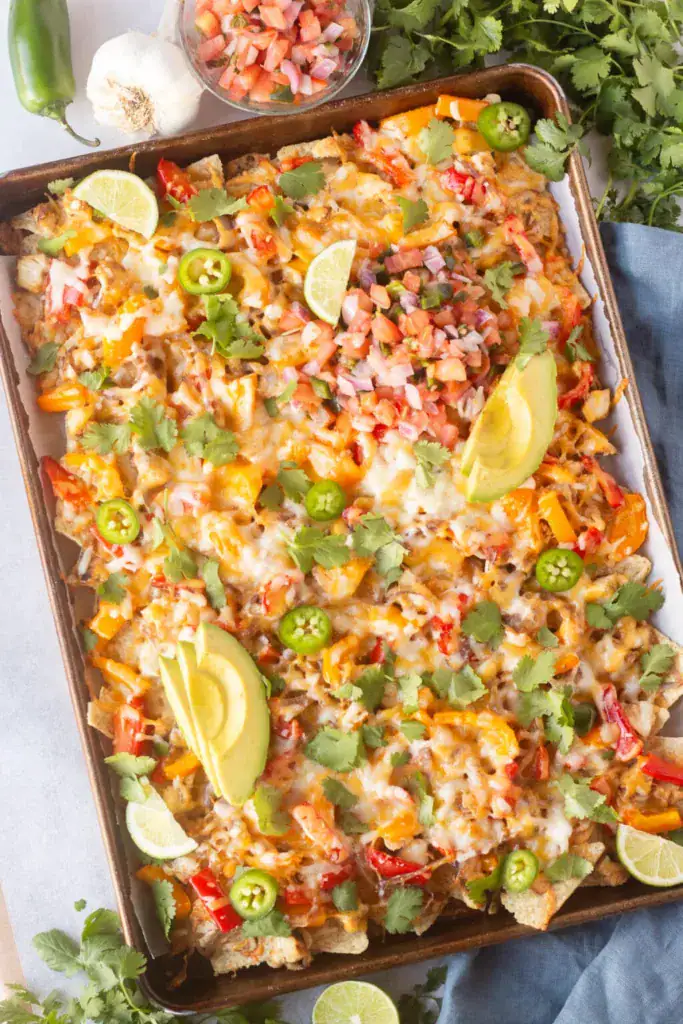 chicken nachos