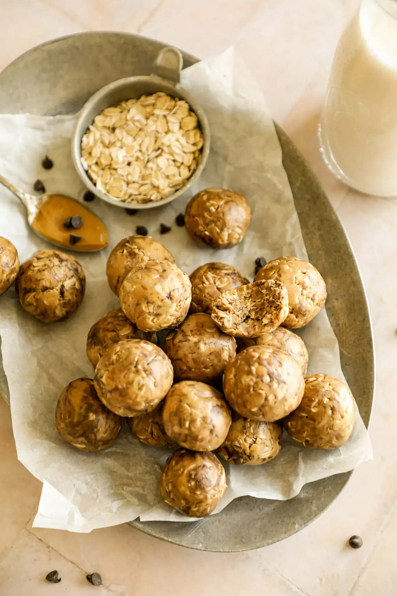 5 Ingredient No-Bake Protein Bites