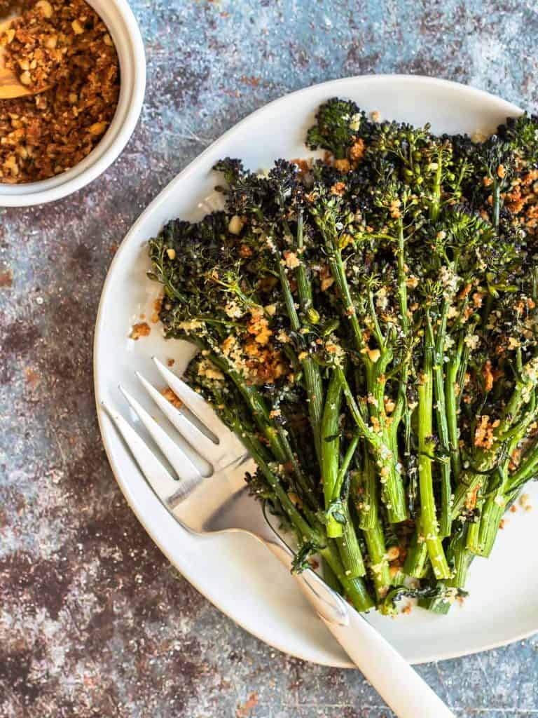 Roasted broccolini