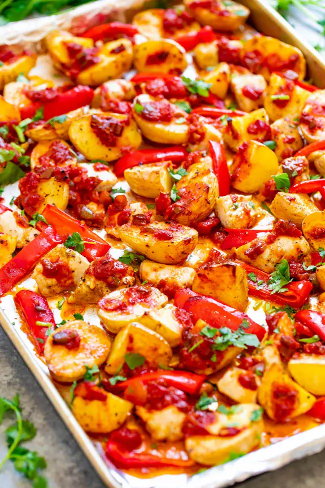 chicken and potato bake