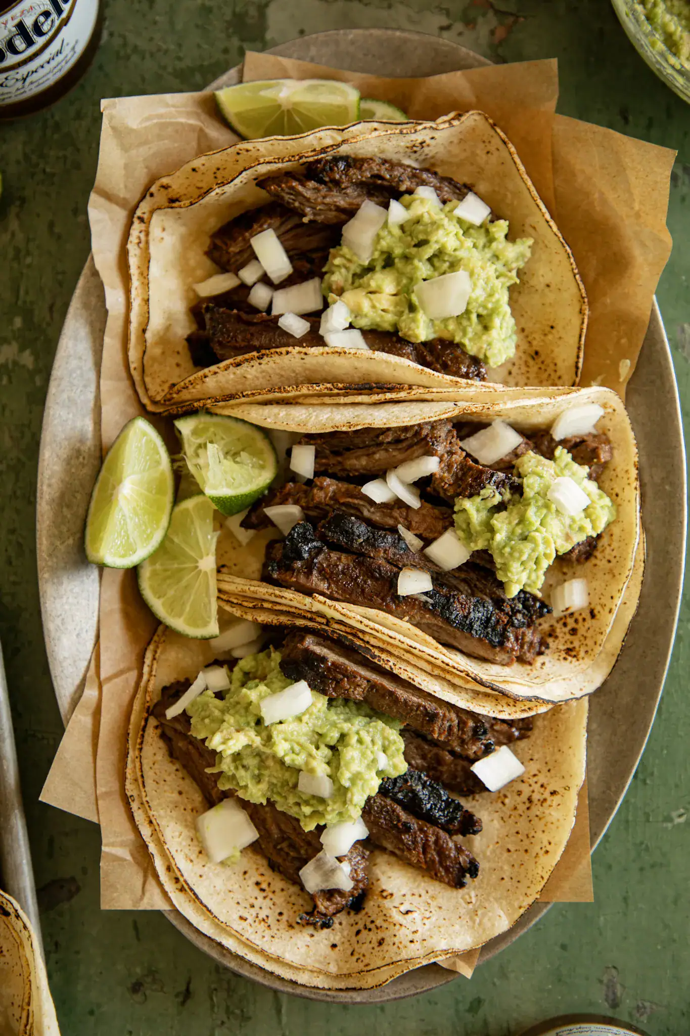 Easy Marinated Skirt Steak Tacos (Grill or Stove Top)