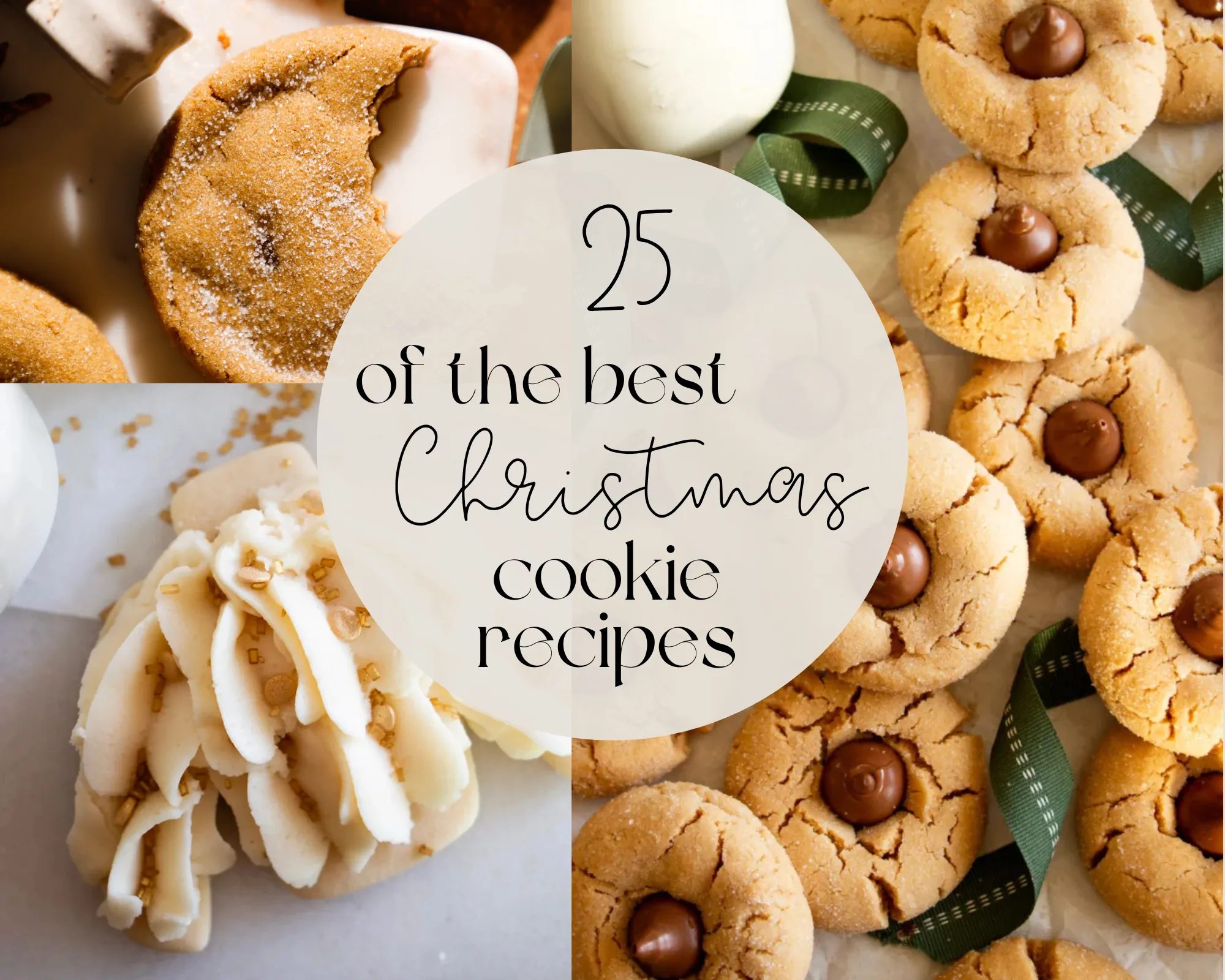 25 Best Christmas Cookie Recipes Round Up