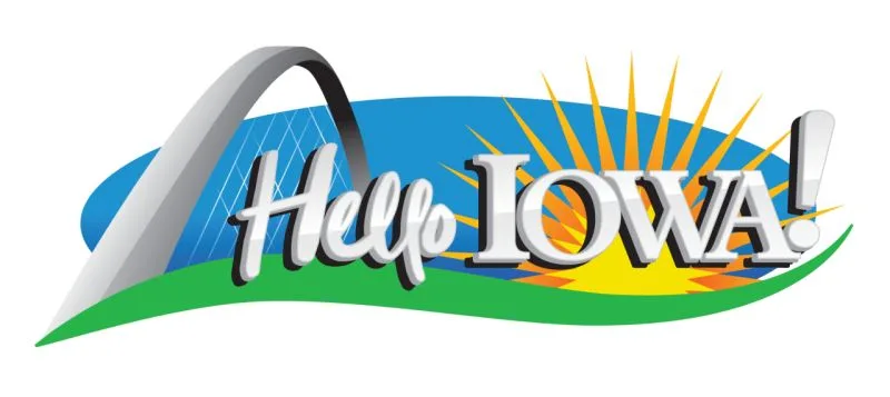 Hello Iowa Logo